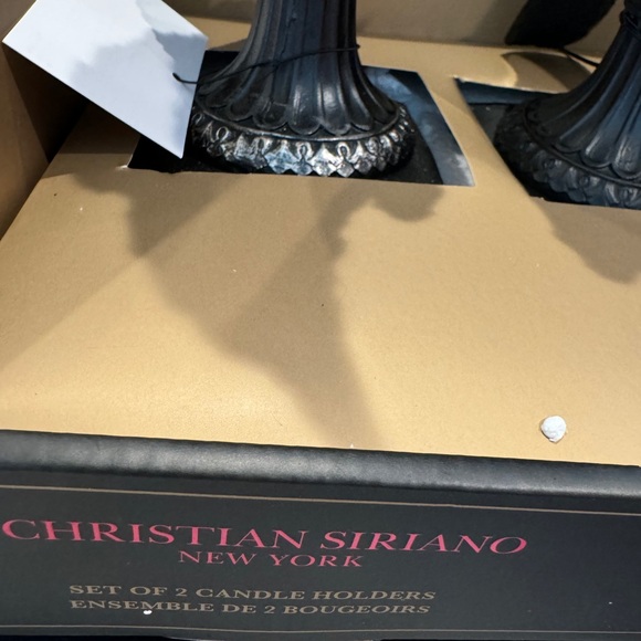 Crow taper Candle Holders pair - Picture 10 of 16